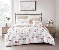 مفرش قطن صيفي مفرد ونص (٤ قطع)