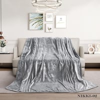 بطانية وشاح – نفرين | مخمل فاخر