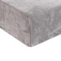 مفرش شتوي مزدوج مخمل 6 قطع - سوفت- رمادي