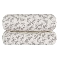 مفرش مفرد ونص صيفي مشجر (٤ قطع)