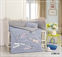 مفرش مواليد بحواجز ٥ قطع - لوري