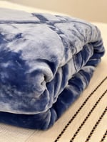 بطانية الخضيري مزدوج 6 كيلو لون سماوي