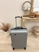 طقم حقائب سفر لون رصاصي
