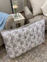 بكج الضيوف صيفي لون بني مشجر -4قطع قطن