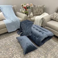 بكج الضيوف الشتوي لون رصاصي