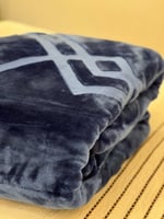 بطانية الخضيري مفرد ونص لون كحلي 3كيلو