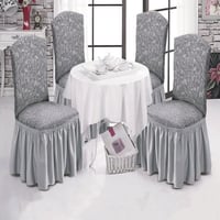 تلبيسة كراسي سفرة 4 قطع