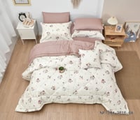 مفرش بروس 7 قطع قطن | مزدوج