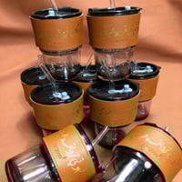 كوب قهوه مع الطباعة