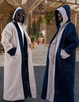 فروة رجالية دبل فيس مع الوشاح