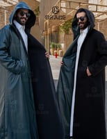 فروة رجالية دبل فيس جوخ و جلد