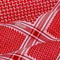 شماغ OSCAR الأحمر OS-R2