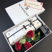 بكج قماش و ورد مع الكبك جيفنشي