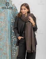 وشاح جوخ بني محروق GRACE