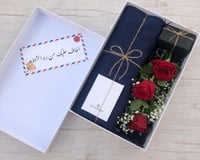 بكج قماش و ورد مع الكبك جيفنشي