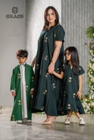 جلابيه نسائي لليوم الوطني