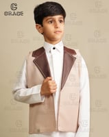 سديري اطفال جلد بني