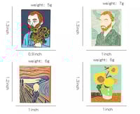 دبابيس | Pins رسومات فان جوخ