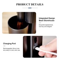 مطحنة القهوة المحمولة الكهربائية