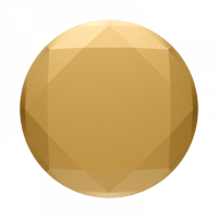 بوب سوكيت Metallic Diamond Medallion Gold