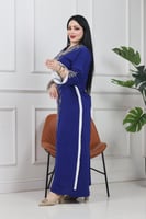 جلابيات ( موديل كويتي ) الخامه : كريب رويال .. الت...