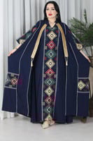 موديل كويتي قطعتين الخامه : كريب رويال المقاسات :...