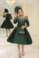 فستان تركي بفصوص يتكون من فستان .. شنتا.. قبعه /مد...