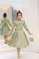 فستان بناتي تركي المقاسات من 4سنوات الى 11سنه /مدة...