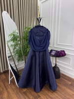 فستان سهره خامه ميكادو تطريز يدوي