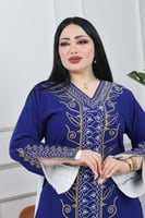 جلابيات ( موديل كويتي ) الخامه : كريب رويال .. الت...