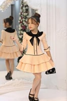 فستان بناتي تركي قطعتين فستان +شنتا .. مدة الطلب ا...