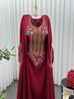 جلابيه سهره نوع القماش. تفته +تطريز يدوي علا القما...