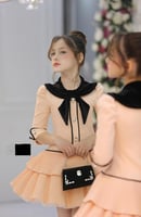 فستان بناتي تركي قطعتين فستان +شنتا .. مدة الطلب ا...