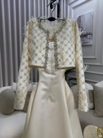 فستان أنيق الألوان // 1 . الخـامة //سافانا +تطريز...