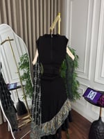 جلابية باربي شيفون تطريز كمبيوتر فصوص المقاسات بال...