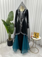 جلابيه التاسيس مخمل + جازار تل كمبيوتر المقاسات 2\...