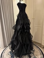 فستان سهره الخامه:جازار على تفته بتطريز خرز شك الم...