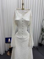 الفستان الانيق وصل الخامه دانتيل المقاسات من 1 - 6...