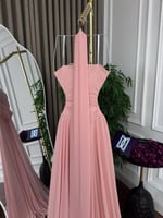 فستان شيفون كلوش المقاسات بالرقم 1-2-3-4-5-6 المقا...