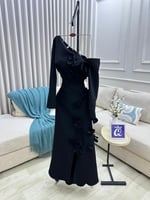 فستان سهره باربي مع ورد ليزر قصة كلاسيكيه المقاسات...