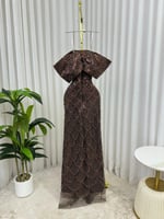 فستان سهره الخامة : كلفه فخم المقاسات بالرقم: 1-2-...