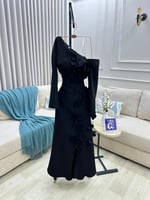 فستان سهره باربي مع ورد ليزر قصة كلاسيكيه المقاسات...