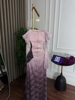 فستان ناعم دانتيل فصوص المقاسات بالرقم 1-2-3-4-5-6...