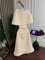 فستان انيق باربي تطريز يدوي المقاسات بالرقم 1-2-3-...