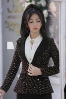 طقم بناتي للعمر المحير يتكون من جاكيت. تيشرت. بنطل...