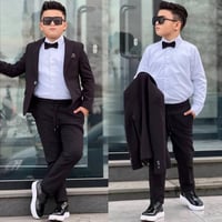 طقم أنيق يتكون من 4 قطع // جاكيت ،، تشرت ،، بنطلون...