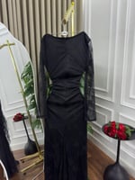 فستان سهره ناعم من واحد لين خمسه من اسمول لين ٢ اك...