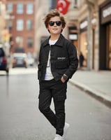 طقم اولاد 3قطع خامه كتان /مدة الطلب اسبوعين