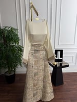 فستان المقاسات بالأرقام | 6-8-10-12-14 بالحروف S-M...