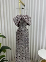 فستان سهره الخامة : كلفه اصلي بتدخيله شال فخم المق...